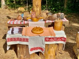 Первый обряд во славу Рода и Рожаниц на новом капищном месте