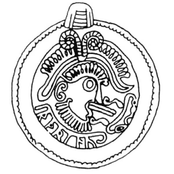 Рунический брактеат из Зиферна