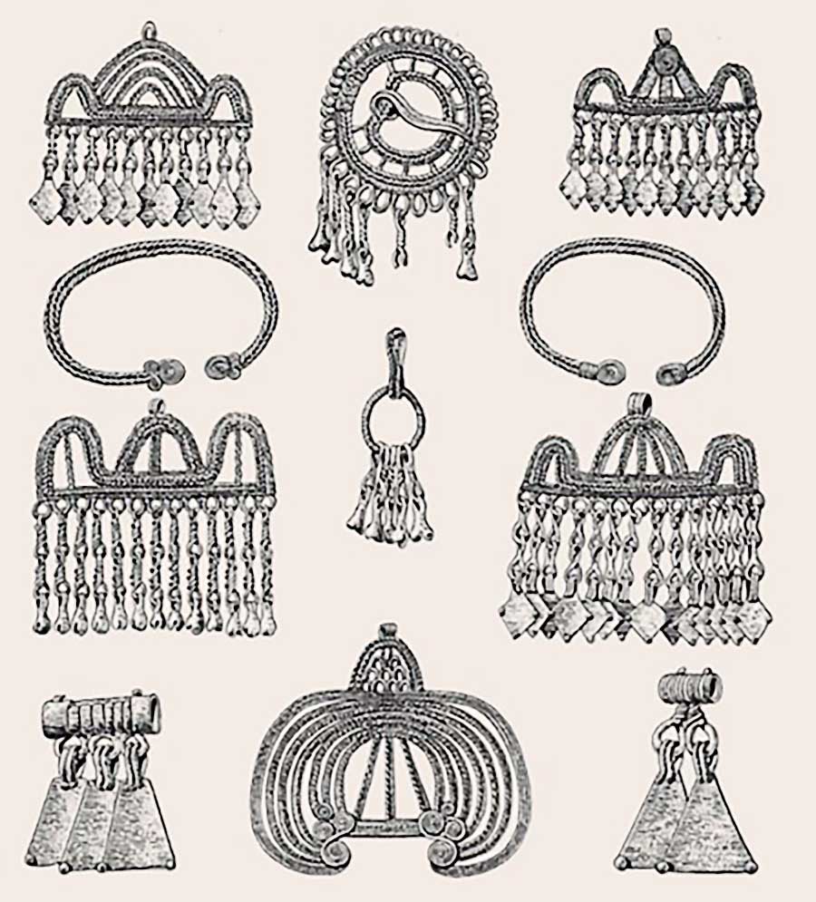 Украшения мещёры