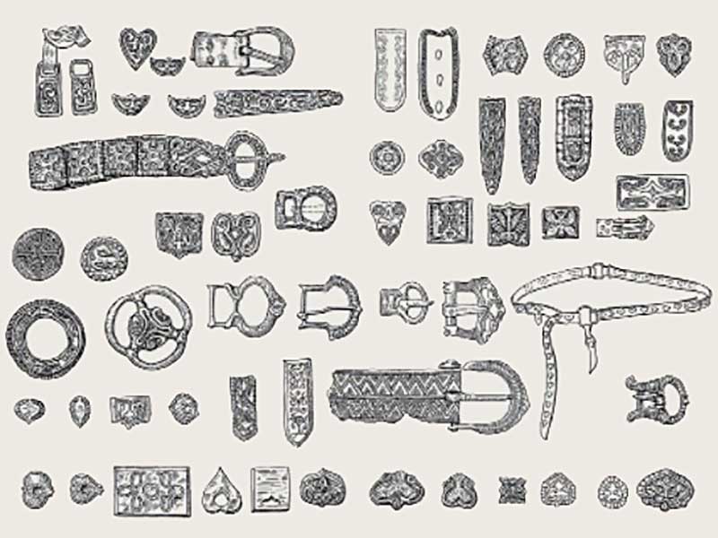 Поясной набор (по В.В. Мурашевой)