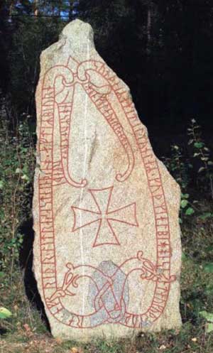 Рунический памятник U356, первая половина XI века, Средняя Щвеция