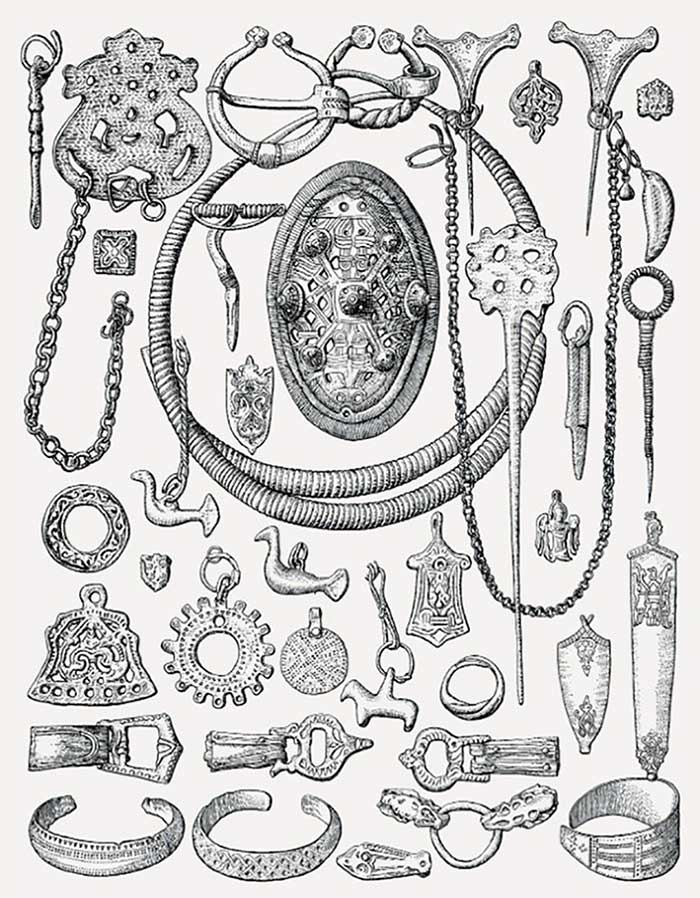 Украшения ливов Украшения ливов